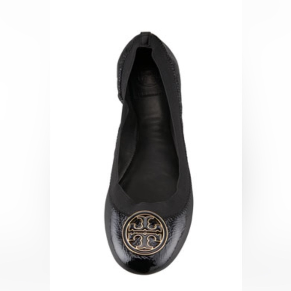 Tory Burch Caroline Patent Ballet Flat, Size 8